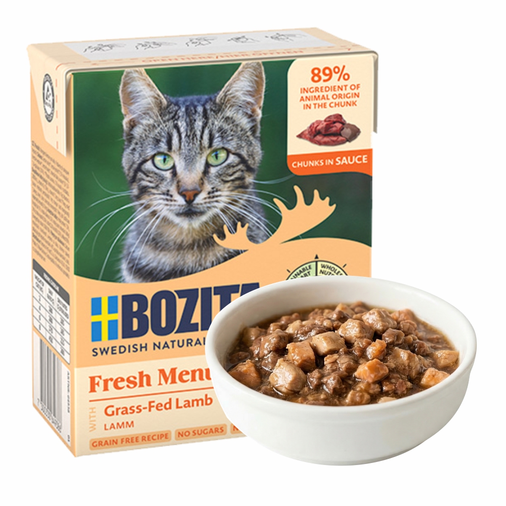 BOZITA Karma Mokra dla Kota Jagnięcina w Sosie Zestaw 9x370g